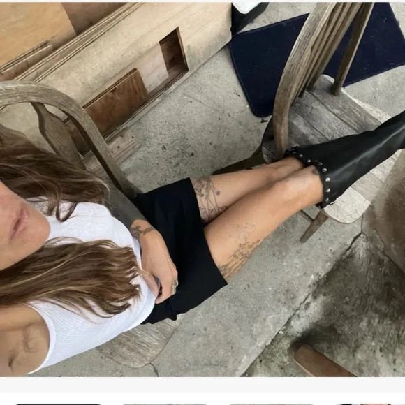 Gucci Tom Ford era miniskirt black mini skirt size 38 xs xxs 0 00 23 24 25 italy - Picture 13 of 13